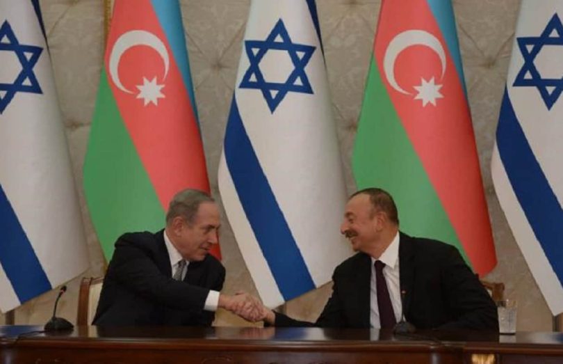 Israel's Netanyaho and Azerbaijan's Aliev