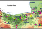 Tectonic Map of the Southern Caspian Sea