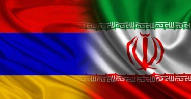 Armenian and Iranian Flags