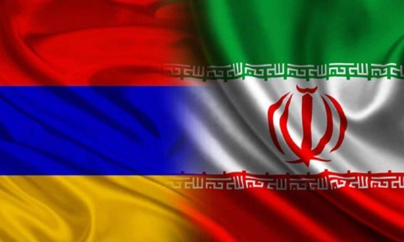 Armenian and Iranian Flags